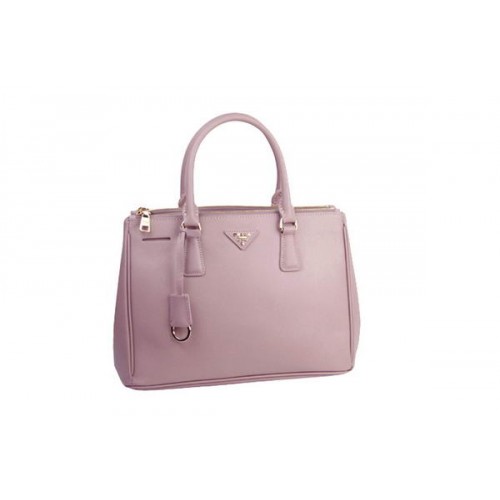 Prada Bolso tote de piel de becerro Saffiano BN2274 Rosa