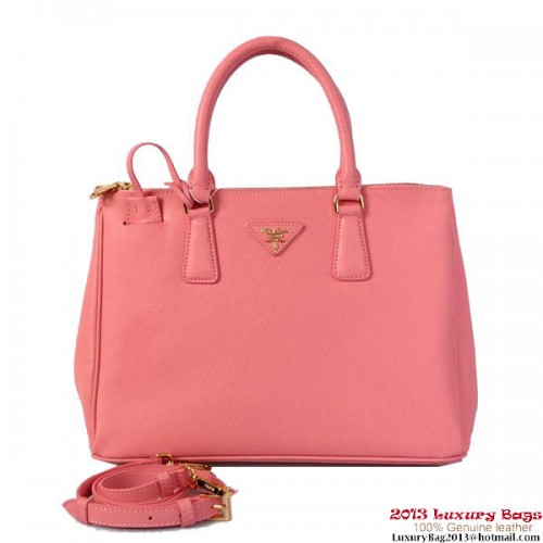 Prada Bolso tote de piel de becerro saffiano 2274 rosa