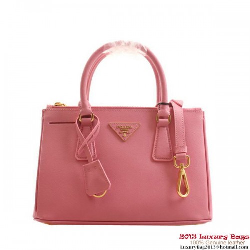 Prada Bolso pequeño de piel de becerro Saffiano BN2316 Rosa