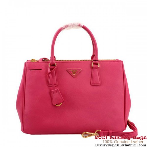 Prada Saffiano Leather 33CM Tote Bag BN2274 Rosa