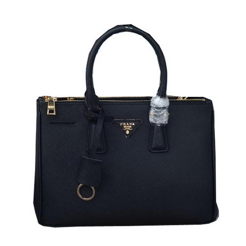 Prada Bolso Tote De Piel Saffiano PBN1801 Negro