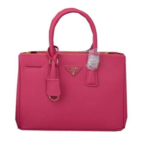 Prada Bolso Tote De Cuero Saffiano PBN1801 Rosa