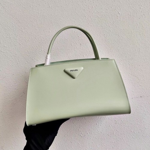 Prada Napa Cuero Prada Symbole bolso 1BB327 verde