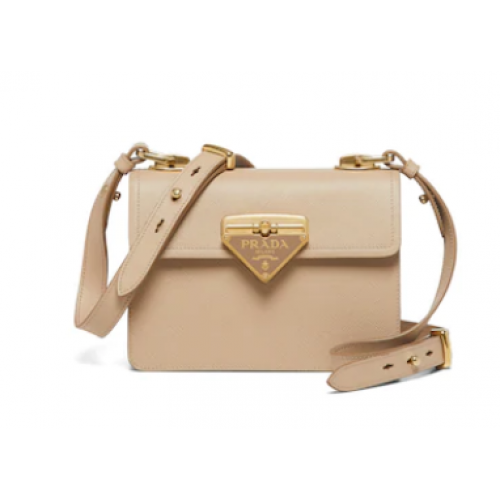 Prada Bolso Prada Symbole de piel Saffiano 1BD270 Galletas