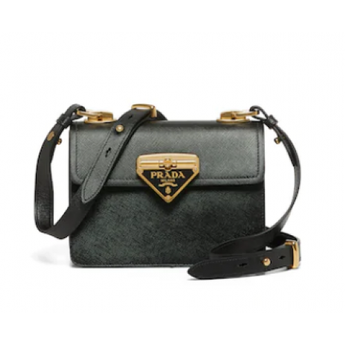 Prada Saffiano bolso Prada Symbole 1BD270 negro