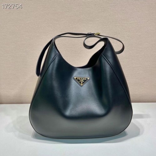 Bolso de hombro Prada en piel Saffiano 5589 negro