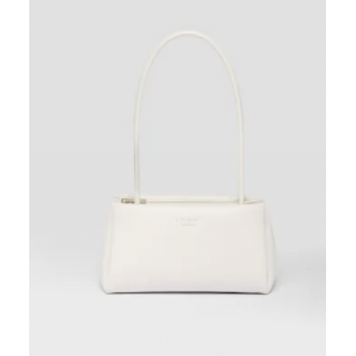 Prada Bolso de mano Prada Supernova pequeño en piel 1BA368 blanco