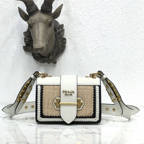 Bolso Prada Top Qualiyt 1BA215 Blanco