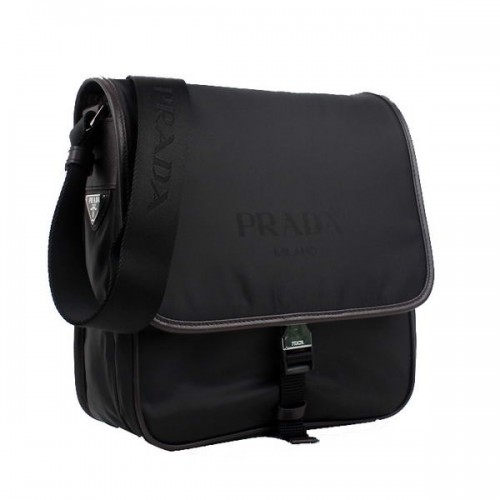 Prada V166 064 F0002 Bolsa de mensajero de tela