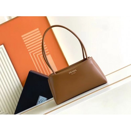 Prada Bolso pequeño Prada Supernova de cuero 1BA368 caramelo