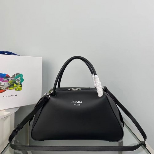 Prada cuero Supernova bolso de mano 1BD665 negro