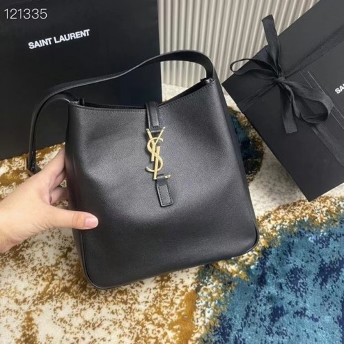 BOLSO DE PIEL SAINT LAURENT 713938 NEGRO