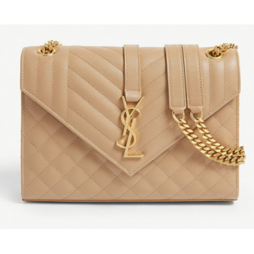 SAINT LAURENT Cartera mediana 487206 albaricoque