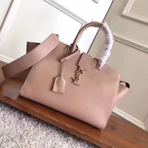 SAINT LAURENT NANO SOFT BOLSA DE DÍA 3807 rosa