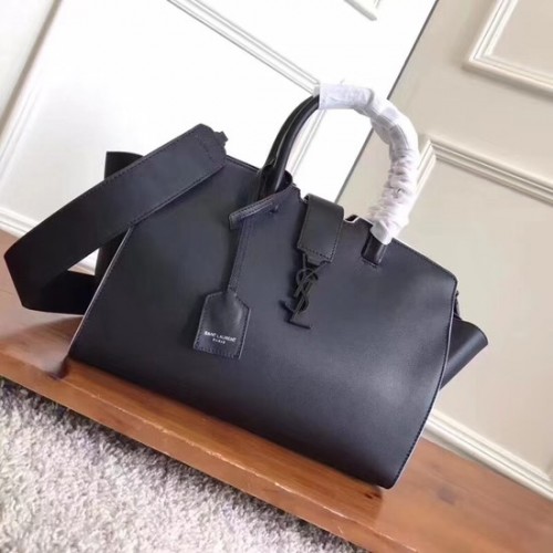 SAINT LAURENT NANO SOFT BOLSA DE DÍA A3807 negro