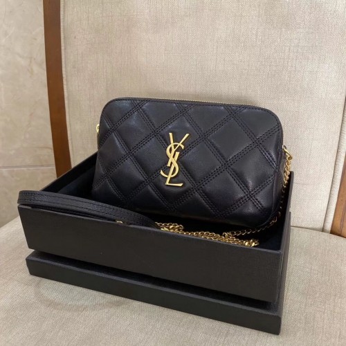 SAINT LAURENT Bolso bandolera en piel original Y565041 negro