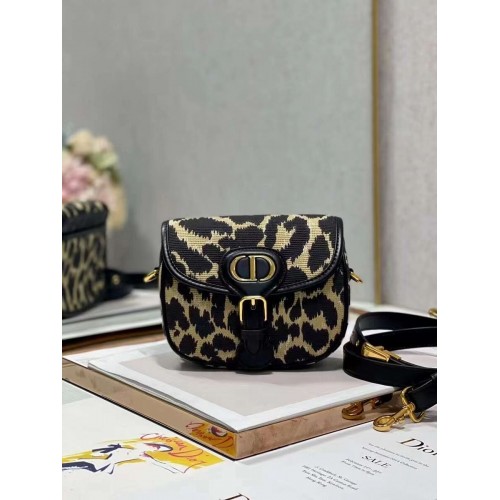BOBBY PEQUEÑO DIOR Beige Multicolor Bordado Mizza C9269E