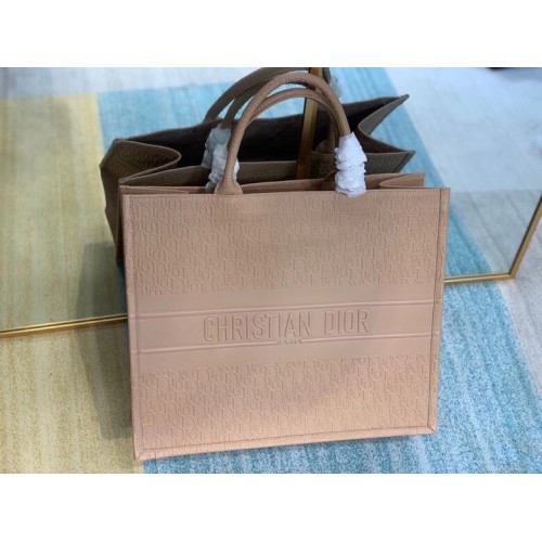 BOLSO TOTE DIOR BOOK PEQUEÑO DE Piel de becerro M1296Z rosa