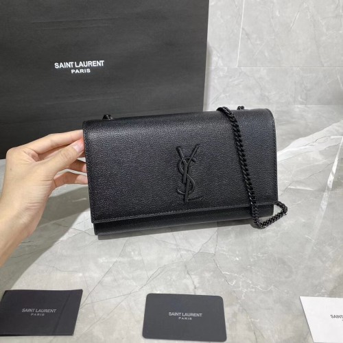 Saint Laurent Monogramme Bandolera cruzada Y364021 negro
