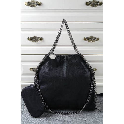 Bolso tote vaquero Stella McCartney SM809 Negro