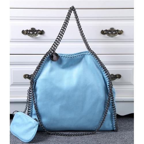 Bolso tote vaquero Stella McCartney SM809 Azul claro