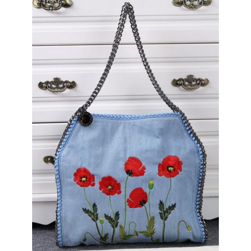 Bolso tote vaquero Stella McCartney SM811 Azul
