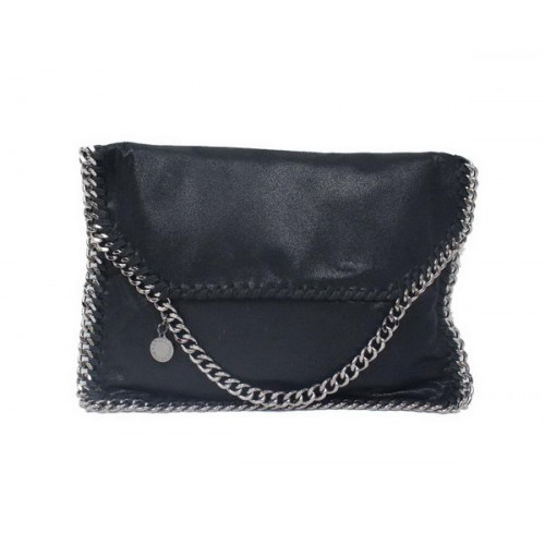 Stella McCartney Falabella Bolso bandolera de PVC negro 876 Plata
