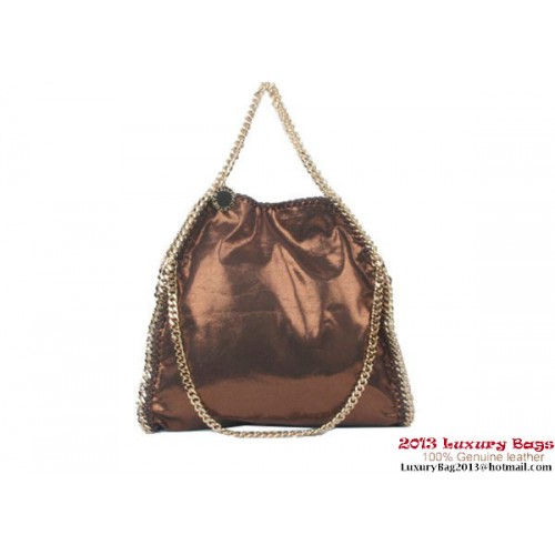 Stella McCartney Falabella Bolso tote plegable de PVC 809 Bronce