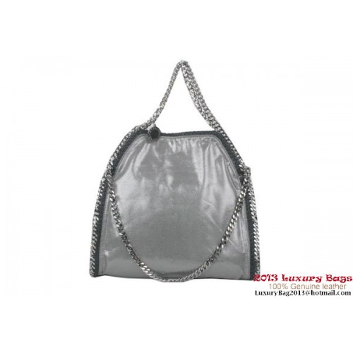 Bolso tote plegable de PVC Falabella de Stella McCartney 809 Plata