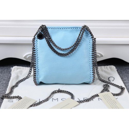 Stella McCartney Bolso Vaquero Falabella SMC895 Azul Claro