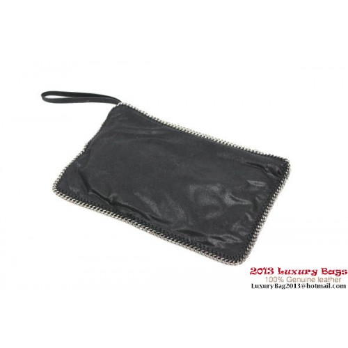 Stella McCartney Falabella Fold Over Clutch 832 Negro
