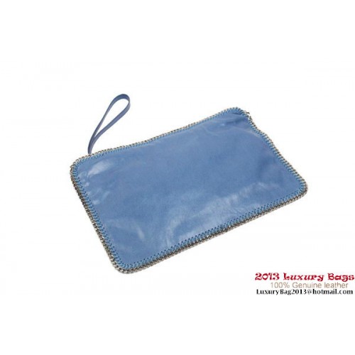 Stella McCartney Falabella Fold Over Clutch 832 Azul