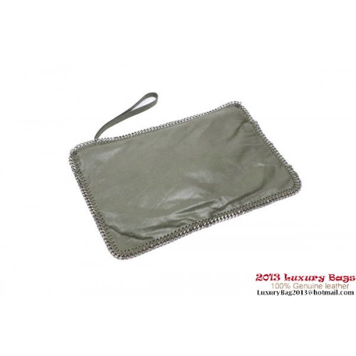 Stella McCartney Falabella Fold Over Clutch 832 Verde