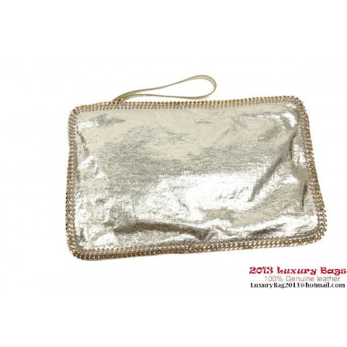 Stella McCartney Falabella Fold Over Clutch 832 Oro claro