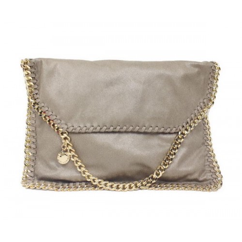 Stella McCartney Falabella Bolso bandolera de PVC caqui 876 Dorado
