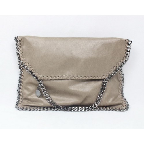 Stella McCartney Falabella Bolso bandolera de PVC caqui 876 Plata