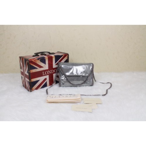 Stella McCartney Falabella Bolso Bandolera PVC SM875 Plata