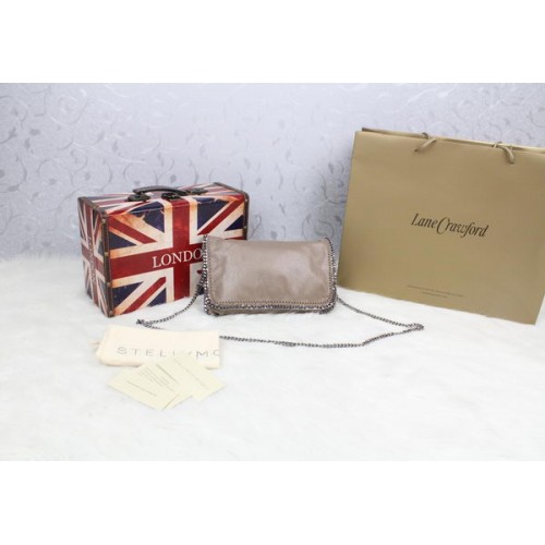 Stella McCartney Falabella Bolsos cruzados de PVC SM829 Caqui