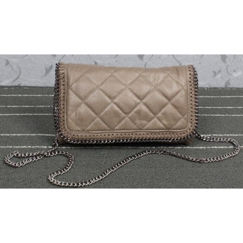 Stella McCartney Falabella Bolsos cruzados de PVC SM882 Caqui