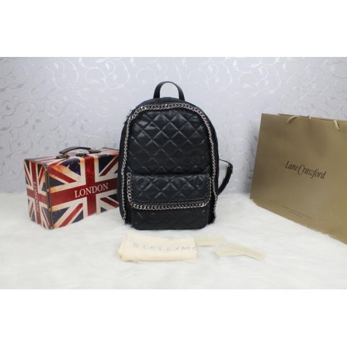 Mochila plegable de PVC Falabella de Stella McCartney SM879 Negro