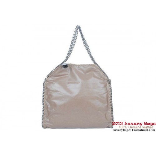 Bolso tote plegable de PVC Falabella de Stella McCartney 811 Albaricoque