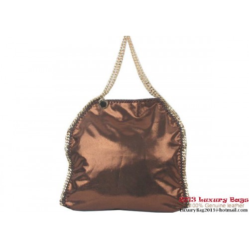 Stella McCartney Falabella Bolso tote plegable de PVC 811 Bronce