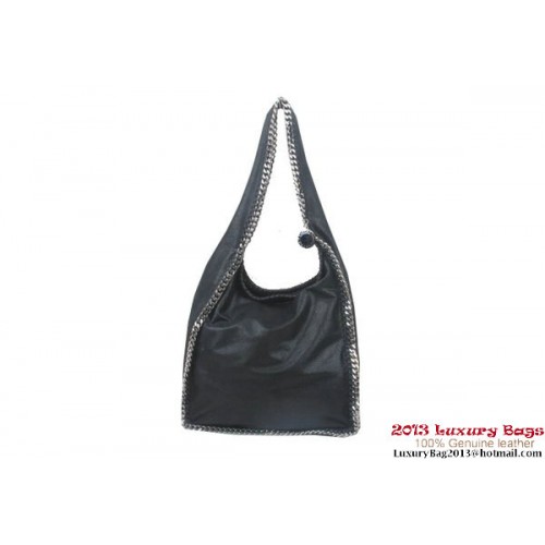 Stella McCartney Falabella Shaggy Deer Bandolera Negro