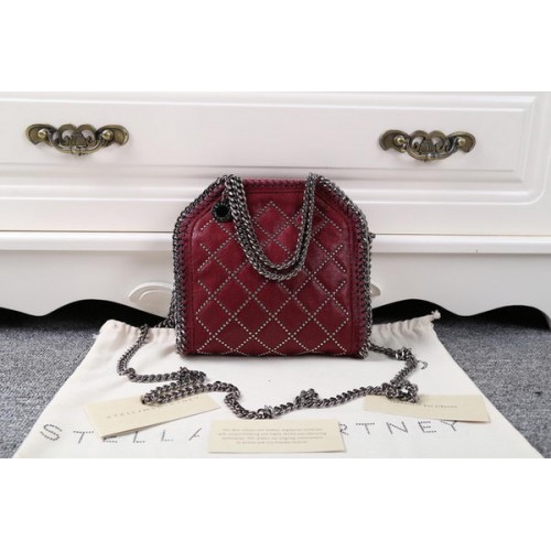 Stella McCartney Bolso mini Falabella SMC895A Vino