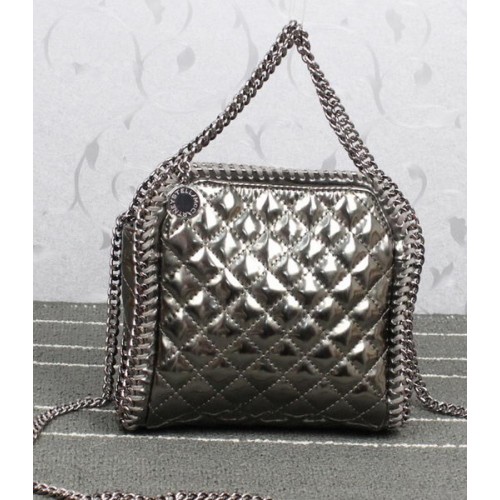 Stella McCartney Mini Clutch Falabella 885 Plata