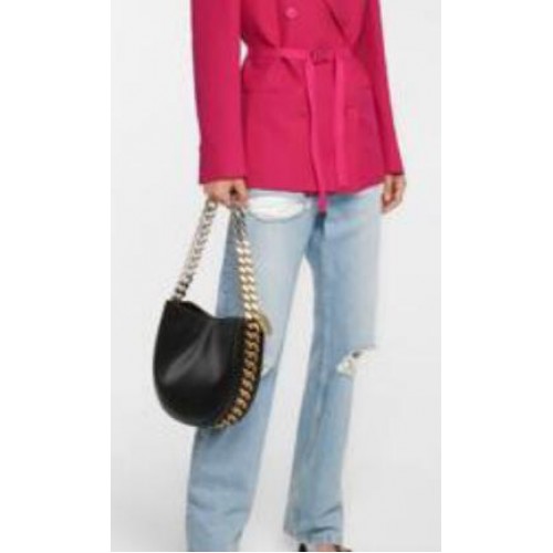 Stella McCartney Original Bolso de Cuero SM8269 Negro