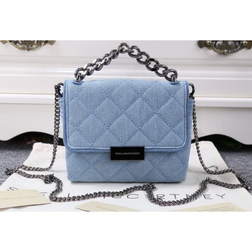 Stella McCartney Bandolera vaquera acolchada SMC015 Azul