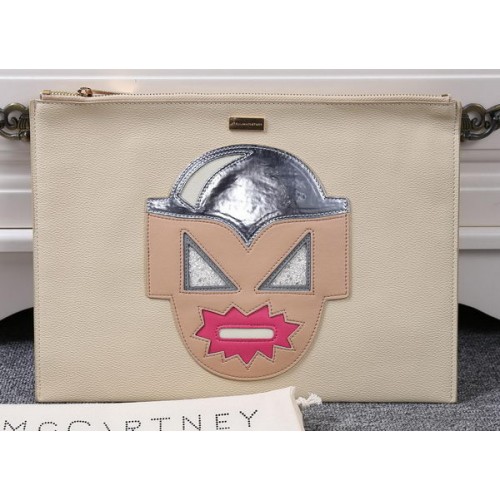 Stella McCartney SUPERHERO Medium CLUTCH CON CREMALLERA SM891 Rosa