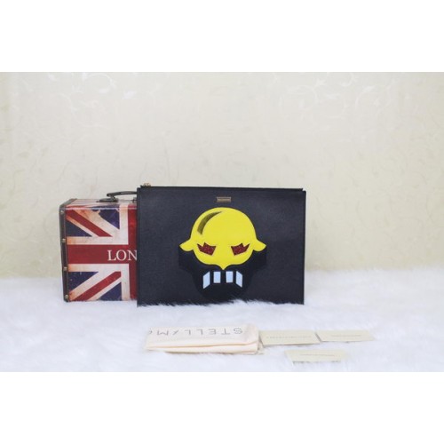 Stella McCartney CLUTCH GRANDE CON CREMALLERA SUPERSTELLAHEROES SM891 Amarillo