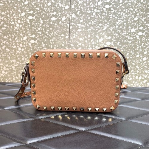 VALENTINO GARAVANI Bolso de piel de becerro 7719 rosa